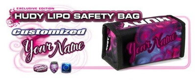 HUDY LIPO SAFETY BAG - CUSTOM NAME