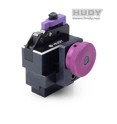 HUDY AXIAL ADJUSTABLE SUPPORT - SLOT - HARDENED "V" GUIDES