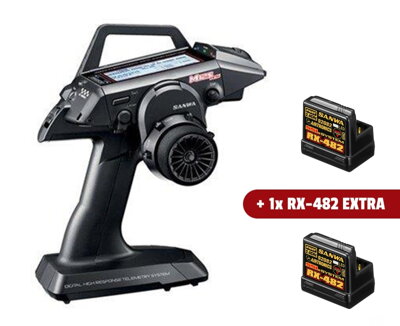 日本製 SANWA M12S RS (RX-482) - ホビーラジコン