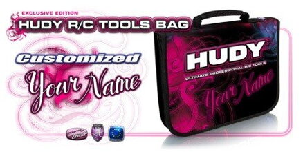 HUDY RC TOOLS BAG - EXCLUSIVE EDITION - CUSTOM NAME