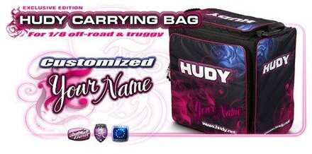 HUDY 1/8 OFF-ROAD & TRUGGY CARRYING BAG + TOOL BAG - EXCLUSIVE EDITION - CUSTOM NAME