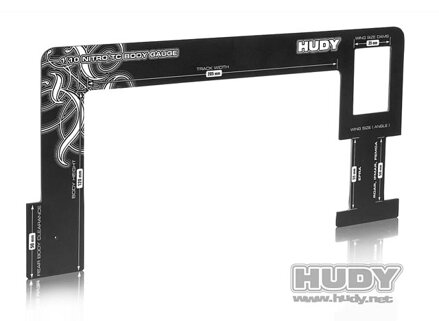 HUDY BODY GAUGE 1/10 NITRO TOURING CARS