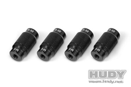 ALU NUT FOR 1/10 OFF-ROAD SET-UP SYSTEM (4)