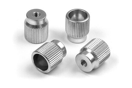 ALU NUT FOR 1/10 TOURING SET-UP SYSTEM (4)