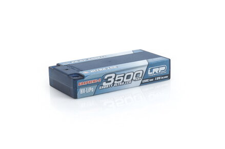 P5-HV SHORTY ULTRA LCG GRAPHENE-2 3500MAH HARDCASE BATTERY - 7.6V LIPO - 120C/60C