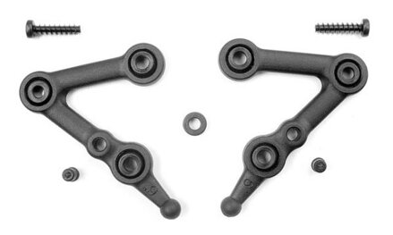 SET OF SUSPENSION ARMS 6° CASTER (2)