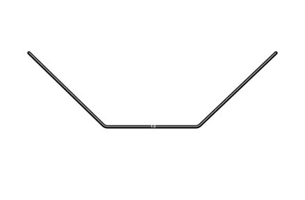 ANTI-ROLL BAR FOR BALL-BEARINGS - REAR 1.8 MM