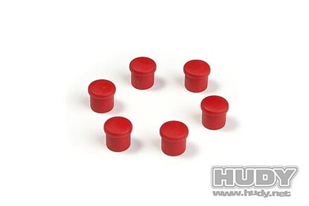 CAP FOR 14MM HANDLE - RED (6)