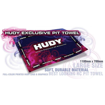 HUDY EXCLUSIVE PIT TOWEL 1100 x 700