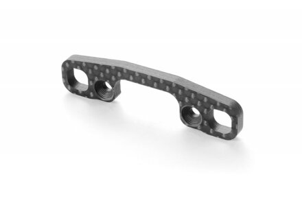 GRAPHITE REAR UPPER ARM HOLDER 3.5MM - FRONT