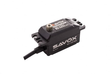 SC-1251MG Black Edition digital servo low profile