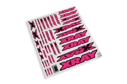 XRAY STICKER FOR BODY - NEON RED