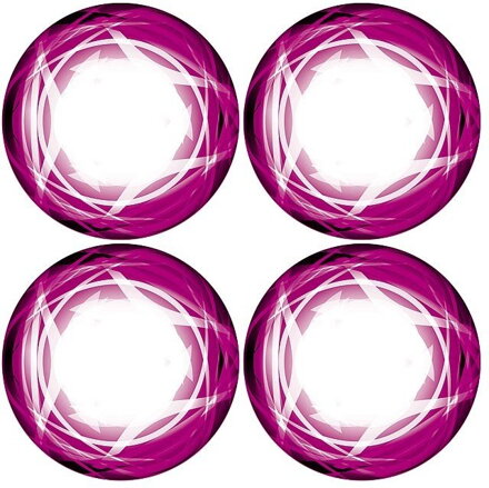 XRAY TRUGGY WHEEL STICKERS - DIE-CUT - PINK