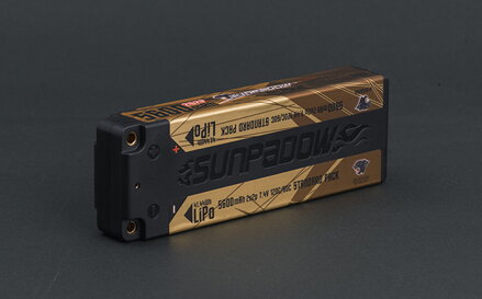 Sunpadow 7.4V 2S 5600mAh 120C/60C LiPo Battery