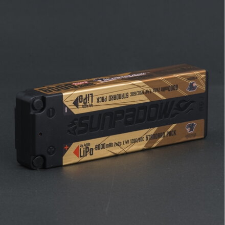 Sunpadow 7.4V 2S 6000mAh 120C/60C LiPo Battery Sunpadow 7.4V 2S 6000mAh 120C/60C LiPo Battery