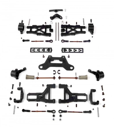 COMPOSITE C-HUB SUSPENSION OPTION SET, COMPLETE F+R