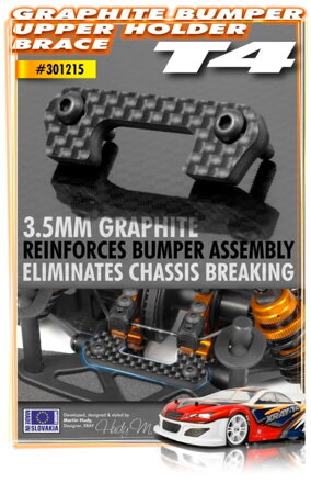 GRAPHITE BUMPER UPPER HOLDER BRACE 3.5 MM
