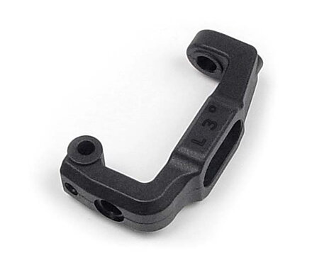 COMPOSITE C-HUB FRONT BLOCK, LEFT - MEDIUM - CASTER 3°