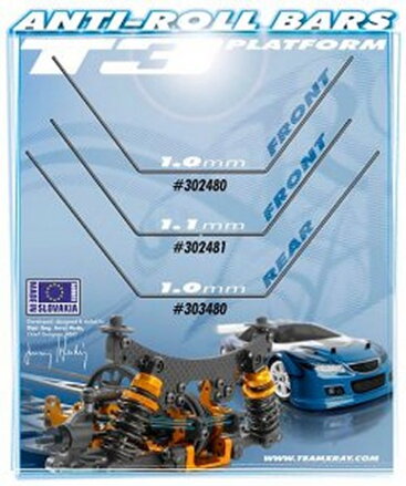 ANTI-ROLL BAR FRONT 1.0 MM