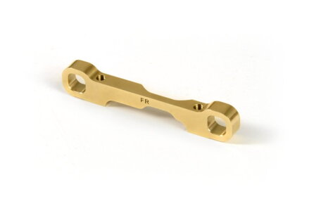 BRASS FRONT LOWER 1-PIECE SUSPENSION HOLDER - REAR - FR