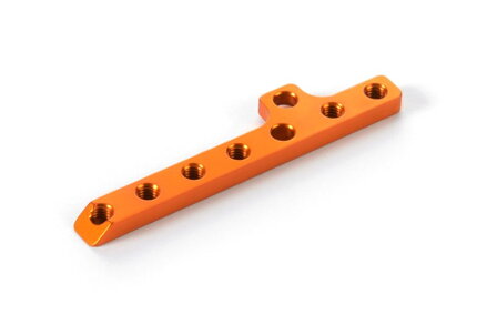 T4'18 ALU MOTOR MOUNT PLATE - ORANGE