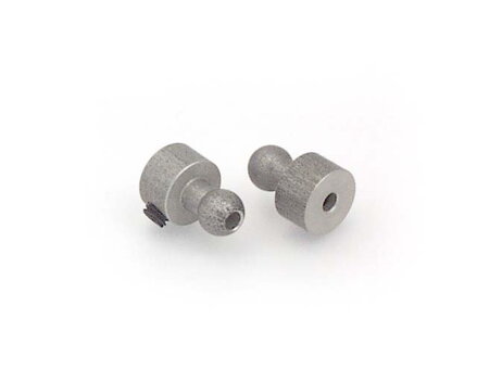 ALU BALL END 4.9MM  (2)