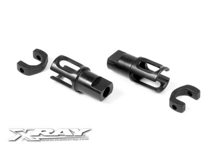 STEEL SOLID AXLE DRIVESHAFT ADAPTERS - HUDY SPRING STEEL™ (2)