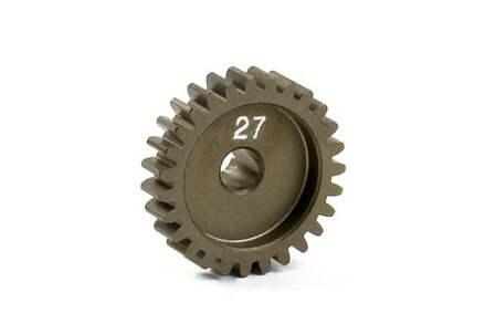 NARROW ALU PINION GEAR - HARD COATED 27T / 48