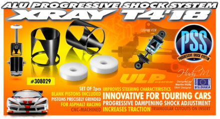 ULP ALU PROGRESSIVE SHOCK SYSTEM - SET (2)