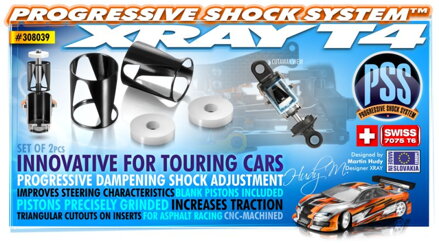 ALU PROGRESSIVE SHOCK SYSTEM - SET (2)