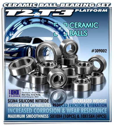 SET OF CERAMIC BALL-BEARINGS (14)