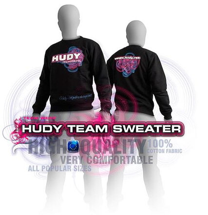 HUDY SWEATER - BLACK (XL)