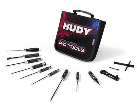 SET OF TOOLS + CARRYING BAG - FOR NITRO TOURING CARS