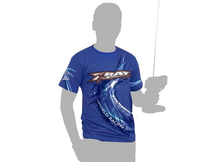 XRAY TEAM T-SHIRT - BLUE (XXL)