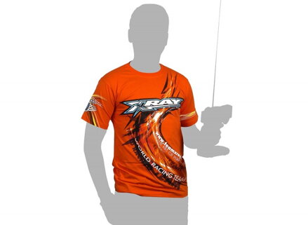 XRAY TEAM T-SHIRT - ORANGE (XL)