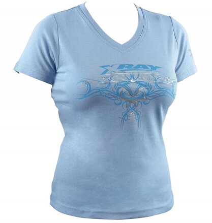 XRAY TEAM LADY T-SHIRT - LIGHT BLUE (L)