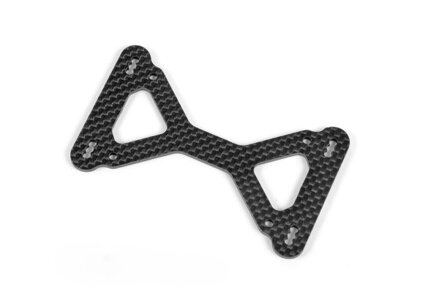 X10 GRAPHITE 2.5MM ARM MOUNT PLATE