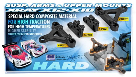 COMPOSITE FRONT UPPER ARM MOUNT - RIGHT - HARD