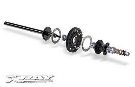 REAR AXLE SHAFT - GRAPHITE - V3