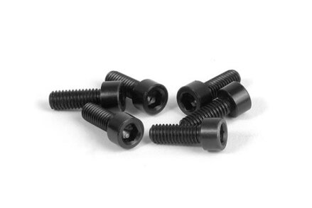 ALU 7075 HEX SCREW M3x8 FOR REAR WHEELS (6)