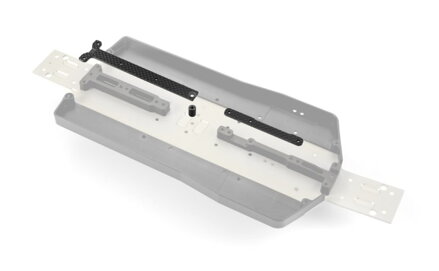 GRAPHITE CHASSIS BRACE UPPER DECK - SADDLE PACK (2)