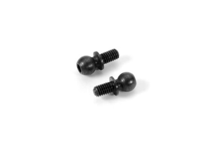 BALL END 4.9MM WITH THREAD 5MM (2)