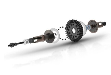 BALL ADJUSTABLE DIFFERENTIAL - SET - HUDY SPRING STEEL™