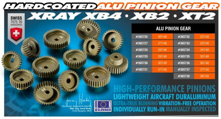 ALU PINION GEAR - HARD COATED 27T / 48