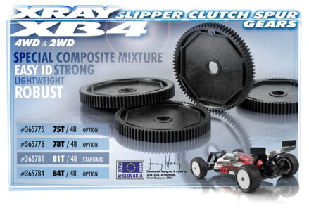 COMPOSITE SLIPPER CLUTCH SPUR GEAR 84T / 48