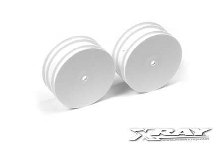 4WD FRONT WHEEL AERODISK WITH 14MM HEX - WHITE - V2 (2)