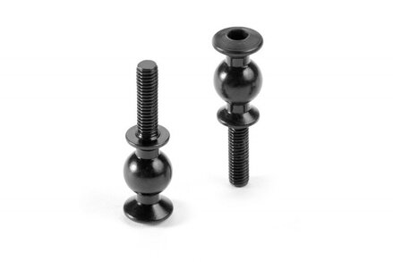 BALL STUD 6.8MM WITH BACKSTOP L=6MM - M3x11 (2)