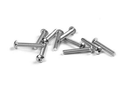 HEX SCREW SH M3x18 - LEFT THREAD  (10)