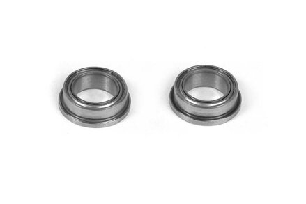 BALL-BEARING 1/4" x 3/8" x 1/8" FLANGED - STEEL SEALED - OIL (2)