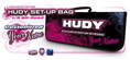 HUDY SET-UP BAG FOR 1/8 OFF-ROAD CARS - EXCLUSIVE EDITION - CUSTOM NAME